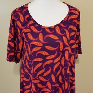 LuLaRoe Perfect Tee - XL.